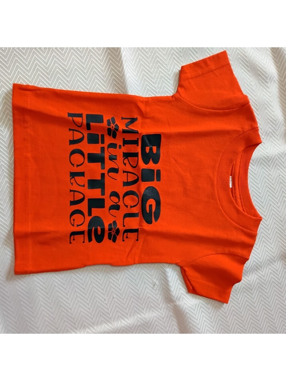 Rabbit Skins Baby Orange T-Shirt
